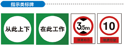 指示類標識